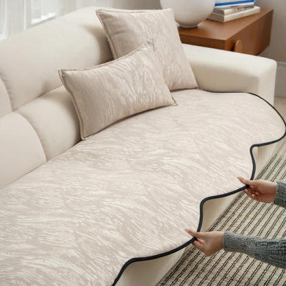 Chenille Jacquard Anti-Slip Elegant Texture Sofa Cover