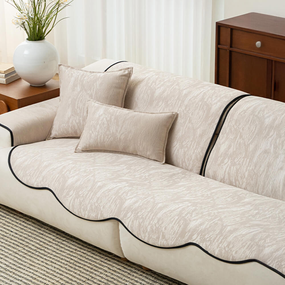 Chenille Jacquard Anti-Slip Elegant Texture Sofa Cover