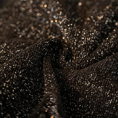 Chenille Starry Glitter Design with Fringe Trim Throw Sofa Cover