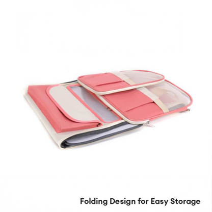 Colour-block Multi-Pocket Cross-body Handbag Cat Carrier Bag