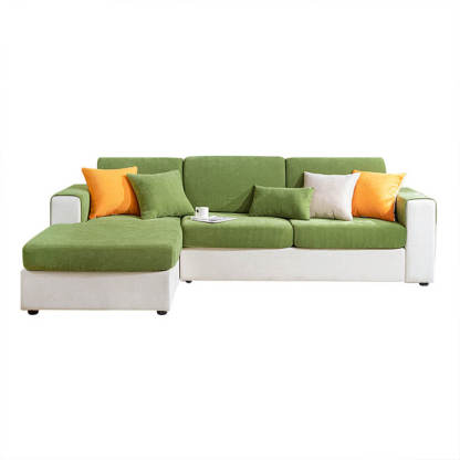 Herringbone Chenille Elastic Full Coverage Anti-Slip Magic Sofa Cover