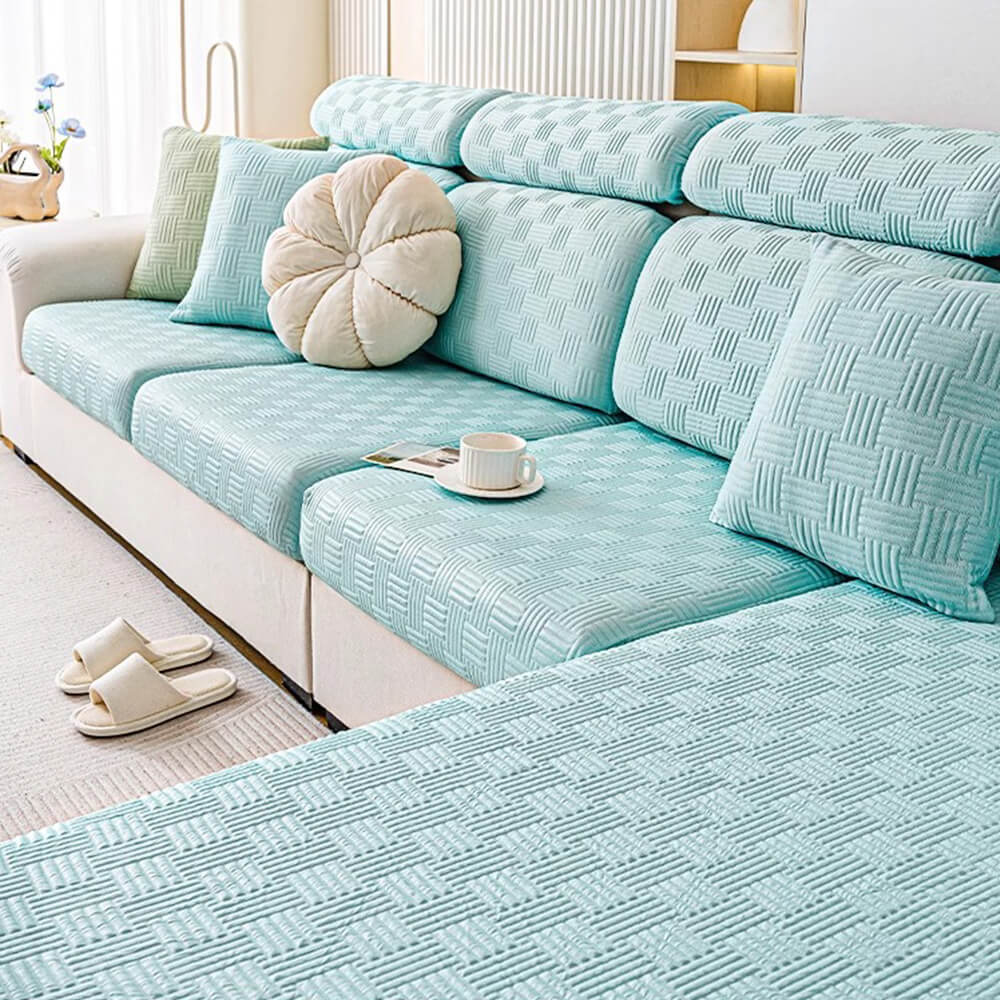 Modern Geometric Cooling Durable Stretch Magic Sofa Cover