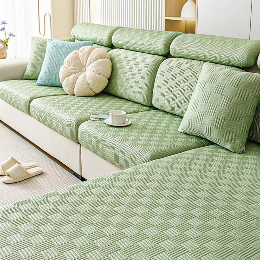 Modern Geometric Cooling Durable Stretch Magic Sofa Cover
