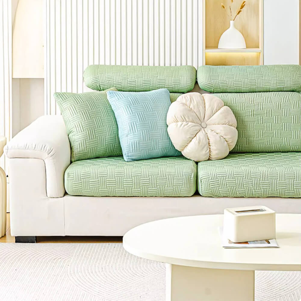 Modern Geometric Cooling Durable Stretch Magic Sofa Cover