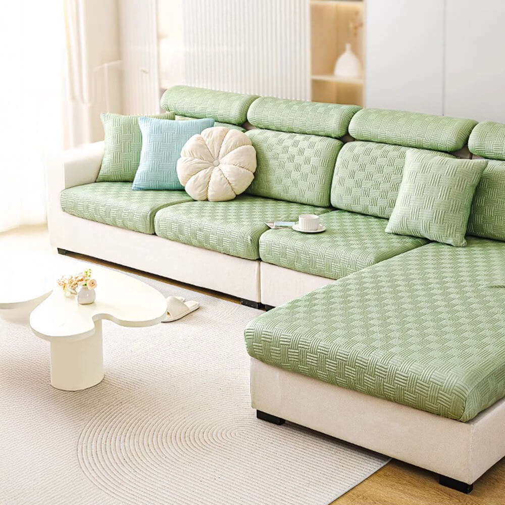 Modern Geometric Cooling Durable Stretch Magic Sofa Cover