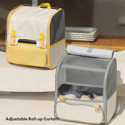 Multifunctional Fully Breathable Pet Backpack Cat Carrier Bag