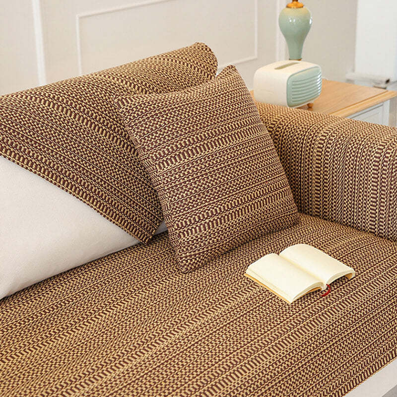 Stylish Soft Comfortable Linen Blend Sofa Cover