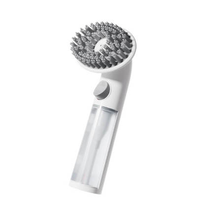 2 In 1 Shampoo Dispenser & Massage Frother Dog Bath Brush
