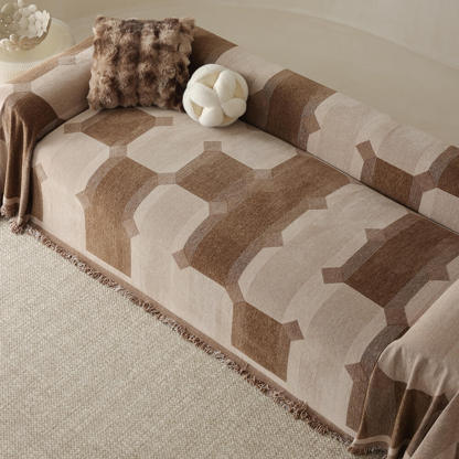 Chenille Wear-Resistant Sofa Protection Full Coverage Throw Sofa Cover