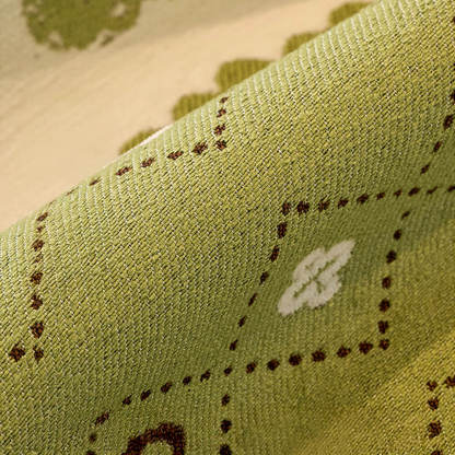 Chenille Scratch-resistant Fabric Pastoral Style Irregular Shaped Non-slip Sofa Cover