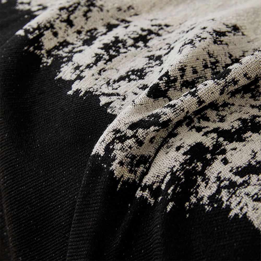 Chenille Short Velvet Artistic Pattern Throw Sofa Cover