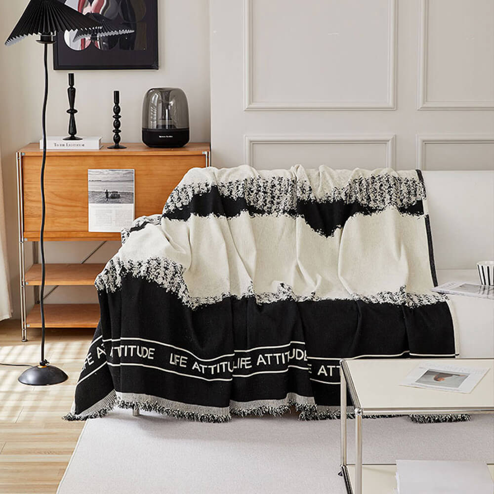 Chenille Short Velvet Artistic Pattern Throw Sofa Cover