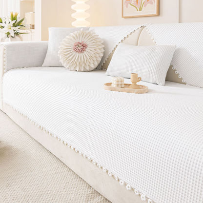 Cooling Pad Design with Delicate Lace Trim and Icy Touch Sofa Cover