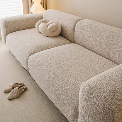 Elegant Chenille All-Seasons Anti-Scratch Sofa Full Wrap Stretch Sofa 