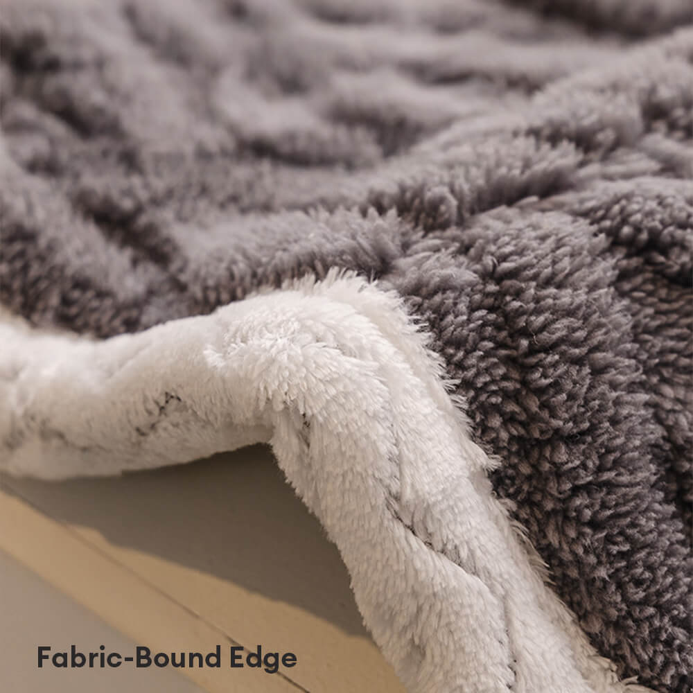 Elegant Textured Cotton Velvet Pet Mat Bed Sofa Cover