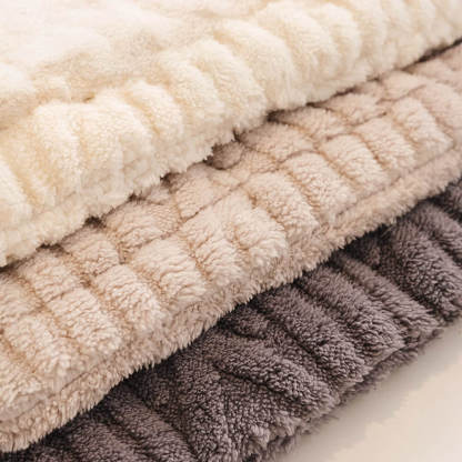 Elegant Textured Cotton Velvet Pet Mat Bed Sofa Cover