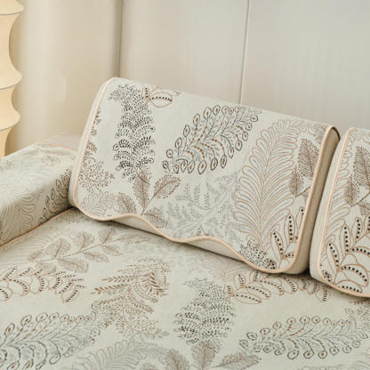 Emerald Wilderness Chenille Fabric Sofa Decoration Scratch-resistant Sofa Cover