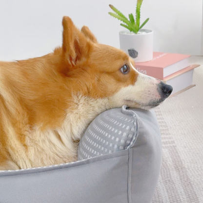 Fluffy Breathable Cooling Washable Dog Sofa Bed