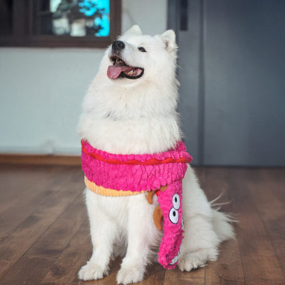 Interactive Crinkle Dragon Tug Toy for Dogs – Squeaky Chew & Pull Dog Toy
