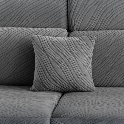 Wave Jacquard Sofa Stretch Anti-Slip Full Wrap Magic Sofa Cover