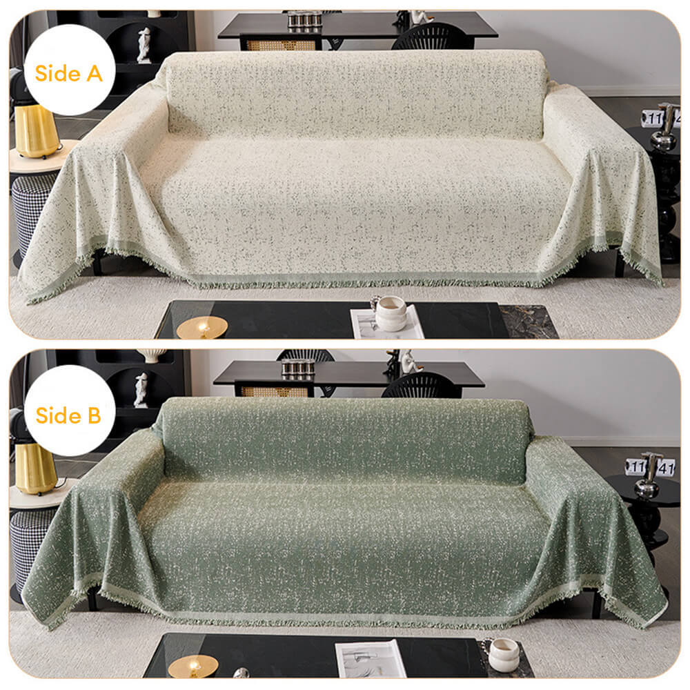 Modern Minimalist Chenille Full Coverage Anti-Cat Scratch Sofa Cover