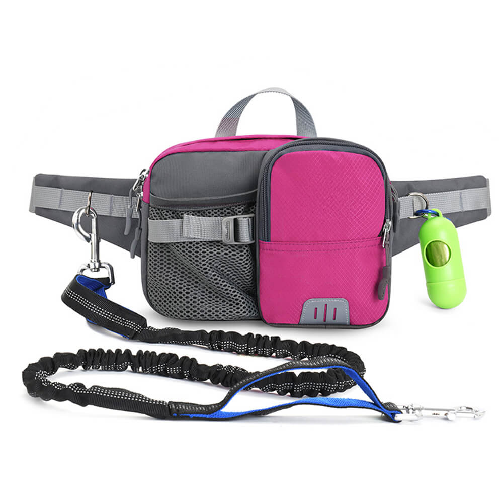 Outdoor Waterproof 3 in 1 Multi-Function Lead Dog Training Waist Bag Set