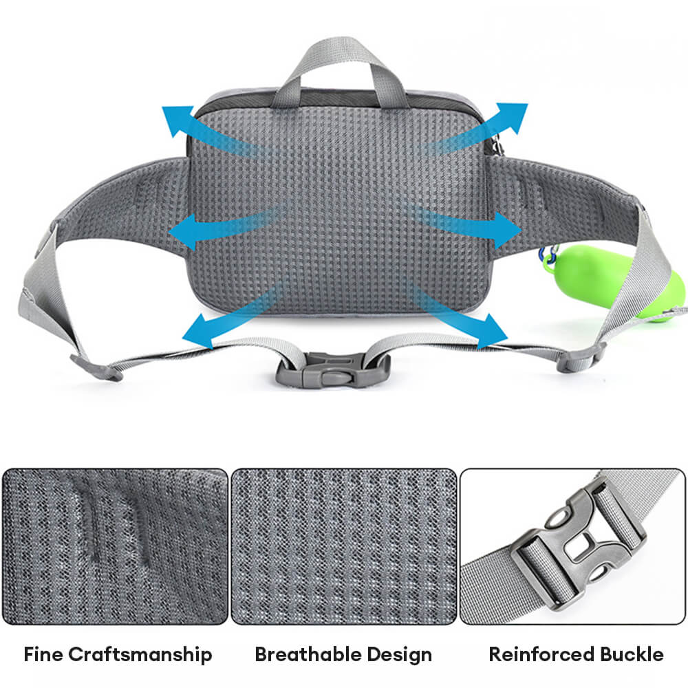 Outdoor Waterproof 3 in 1 Multi-Function Lead Dog Training Waist Bag Set