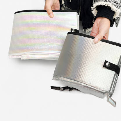 Portable Foldable Waterproof Aluminium Foil Cat Litter Box