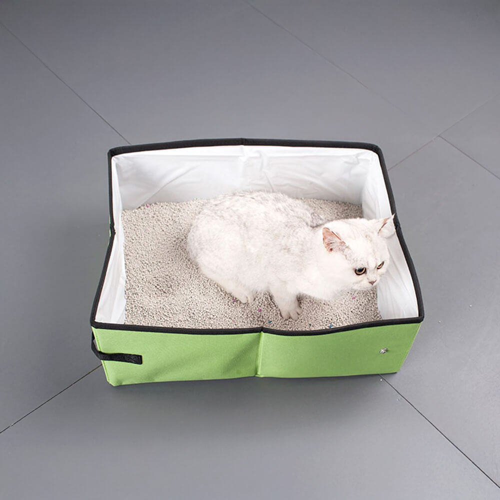 Portable Foldable Waterproof Aluminium Foil Cat Litter Box
