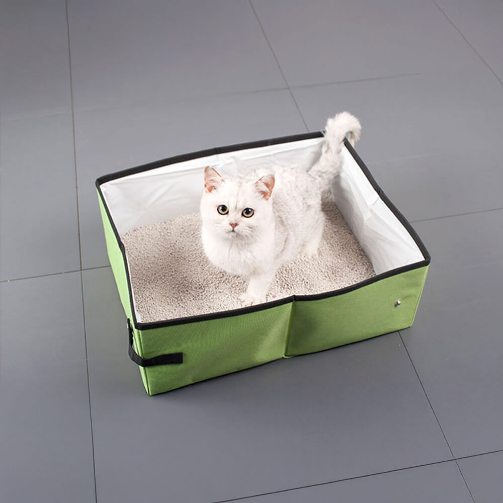 Portable Foldable Waterproof Aluminium Foil Cat Litter Box