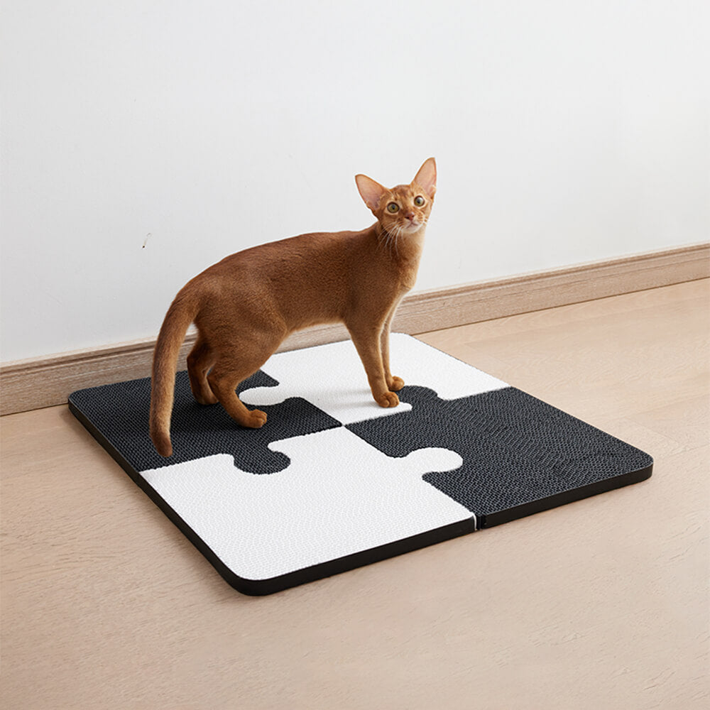 cat puzzle mat