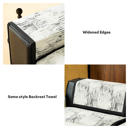 Romantic Embroidered Soft Wear Resistant Anti Skid Sofa Cover