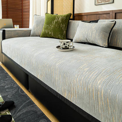 Romantic Embroidered Soft Wear Resistant Anti Skid Sofa Cover