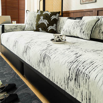 Romantic Embroidered Soft Wear Resistant Anti Skid Sofa Cover