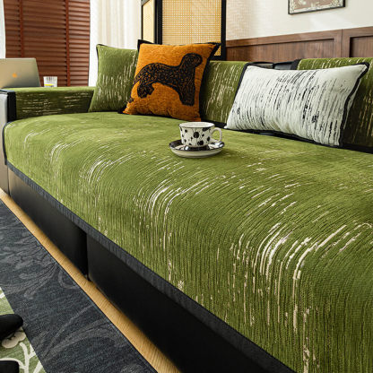 Romantic Embroidered Soft Wear Resistant Anti Skid Sofa Cover