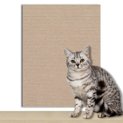 Self-Adhesive Flocked Anti-Scratch Cat Climbing Wall Scratching Board