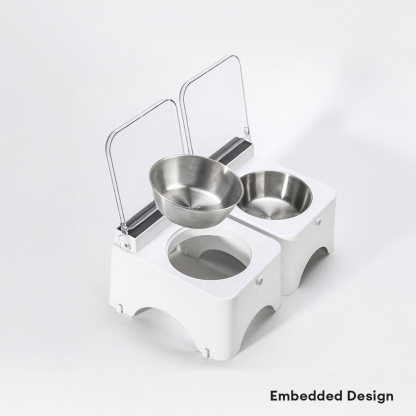 Touch-Free Induction Dustproof Neck Guard Pet Feeder