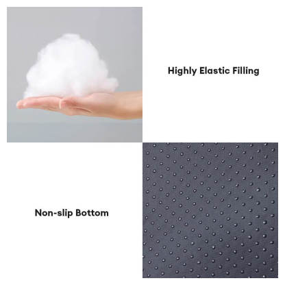 Waterproof Hair-Resistant Oxford Fabric Dog Mat with Minimalist Design