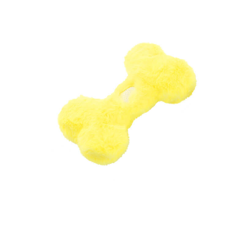 Funny Bone Squeaky Plush Toy Dog Chew Toy-FunnyFuzzy