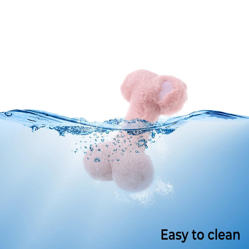 Funny Bone Squeaky Plush Toy Dog Chew Toy-FunnyFuzzy