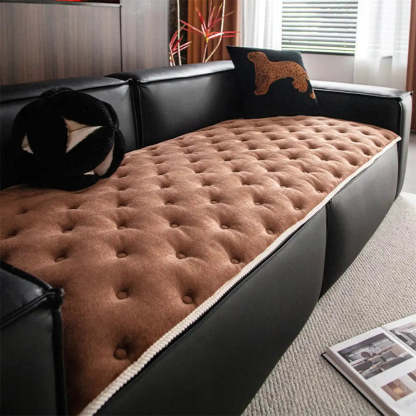 Vintage Leather Sofa Protection Non-Slip Sofa Cover