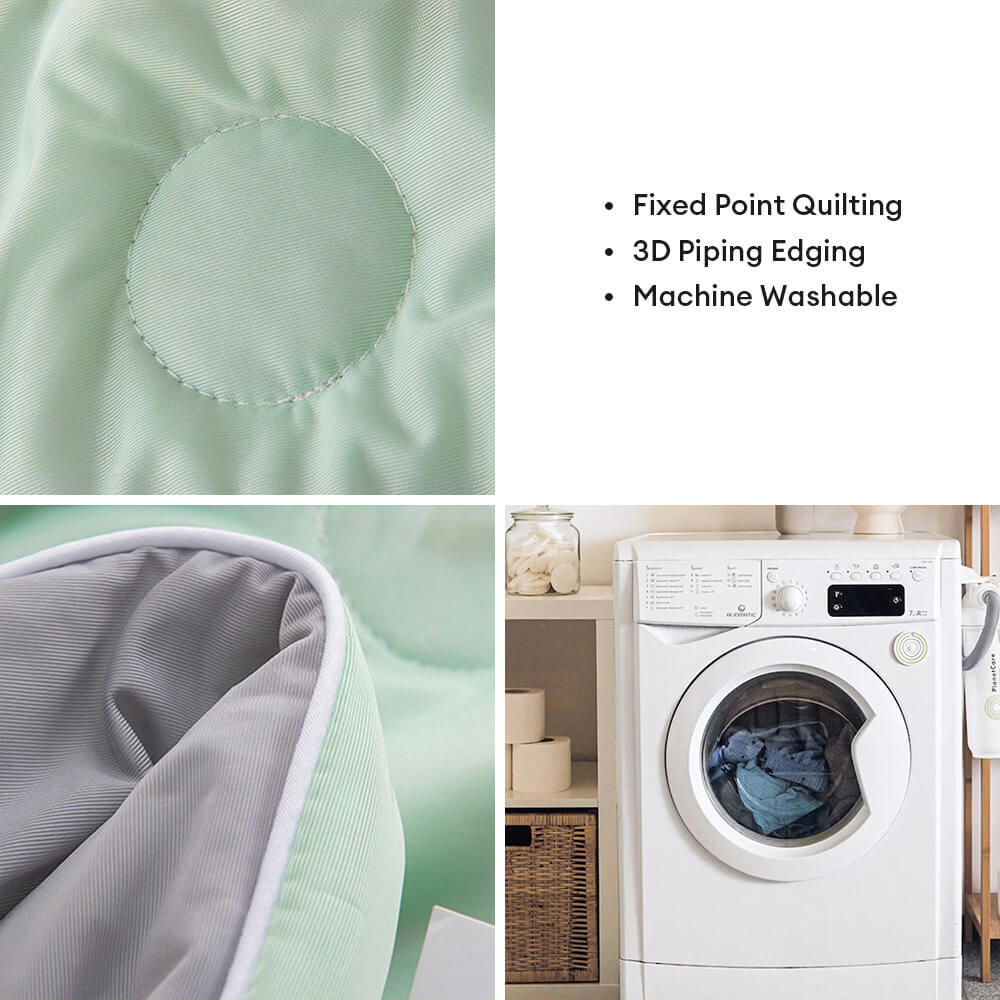 Macaron Dual-Colour Cooling Ice Silk Blanket