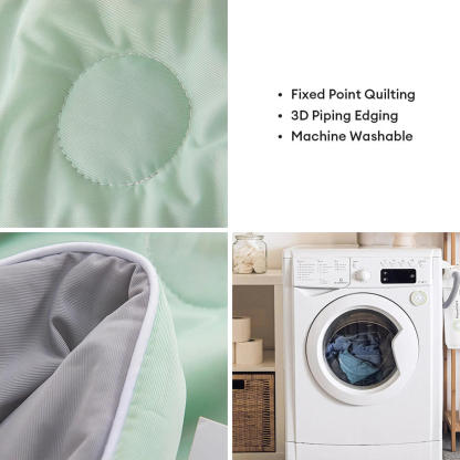 Macaron Dual-Colour Cooling Ice Silk Blanket