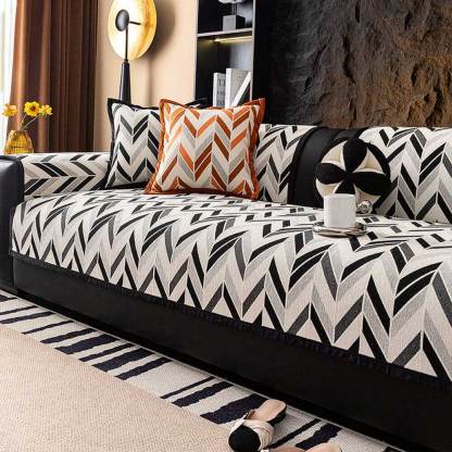 Modern Scandinavian Pet-Friendly Chenille Non-Slip Sofa Cover