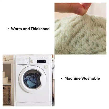 Nordic Style Carved Plush Decorative Non-Slip Sofa Cover