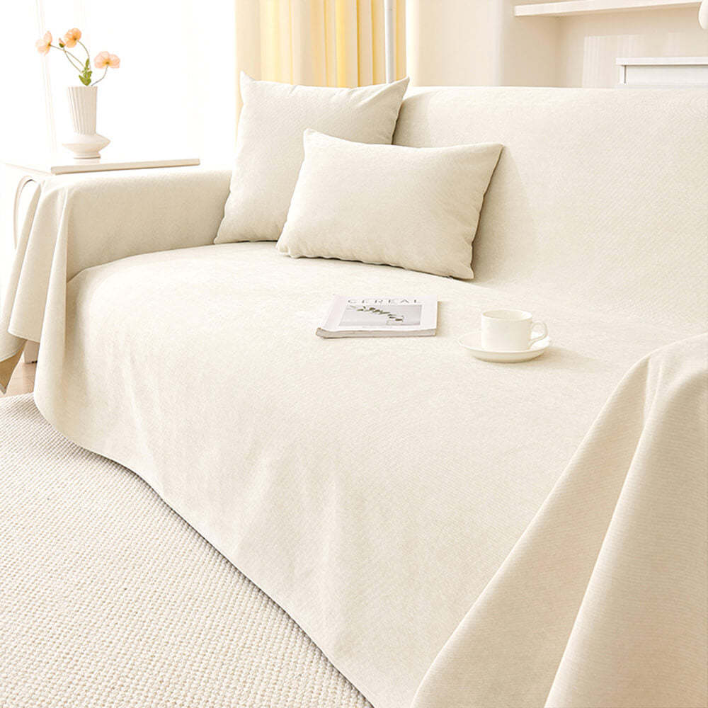 Soft and Waterproof Scratch-Resistant Non-Linting Throw Sofa Cover