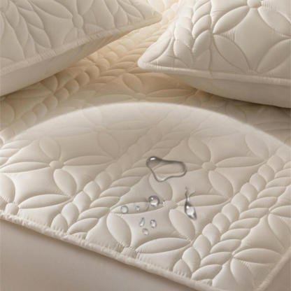 Woven Quilted Waterproof Antibacterial Quilted Sheet Mattress Cover