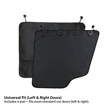2-Pack Waterproof Scratch-Resistant Side Door Protectors Car Door Covers for Dogs