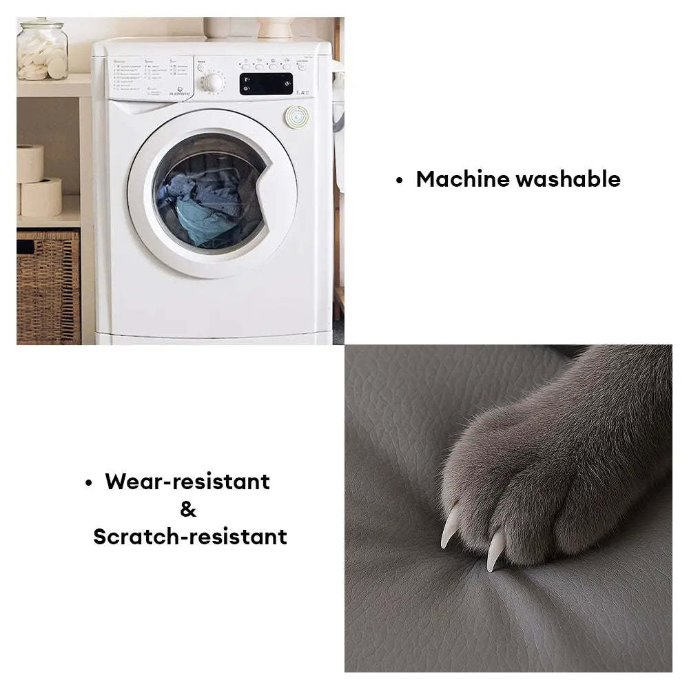Adjustable Non-Slip Washable Soft Dog Steps with Gentle Ramp