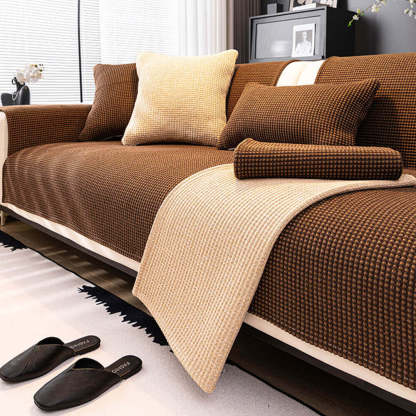 All Seasons Pet-Friendly Anti-Snag Woven Sofa Cover